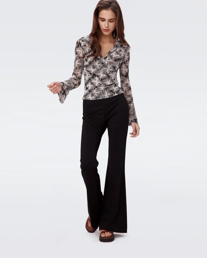 DVF Pants and Shorts Women Brooklyn Pants Black DVF Pants and Shorts Women Brooklyn Pants Black