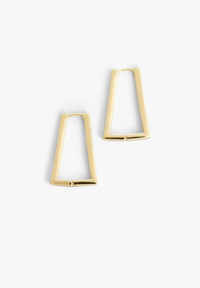 Earrings Women Hush Harvey Hoop Earrings Gold