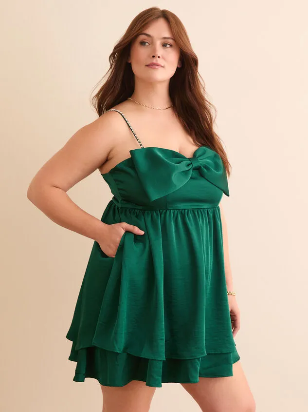 Eleanor Bow Mini Dress Hunter Women Altar039d State Dresses Eleanor Bow Mini Dress Hunter Women Altar039d State Dresses