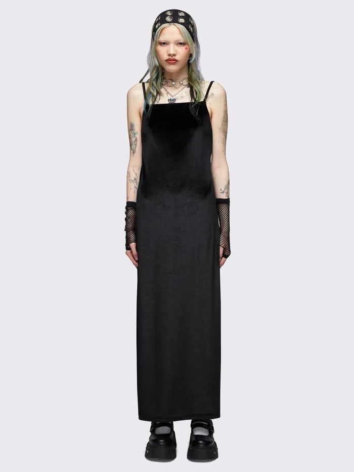 Elenora Velvet Maxi Dress Women Minga London Dresses