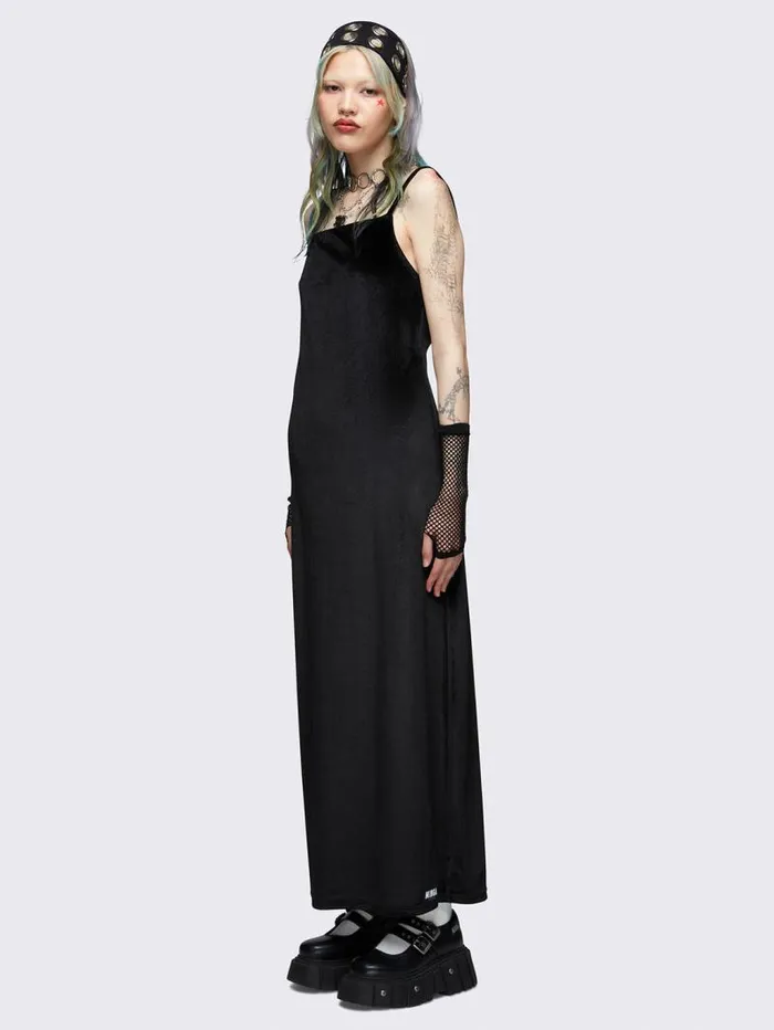 Elenora Velvet Maxi Dress Women Minga London Dresses