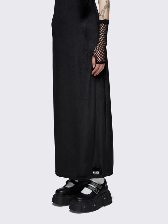 Elenora Velvet Maxi Dress Women Minga London Dresses