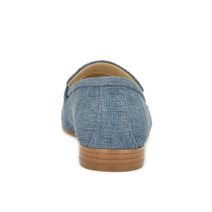 Erands Casual Loafers Denim Women Nine West Flats Erands Casual Loafers Denim Women Nine West Flats