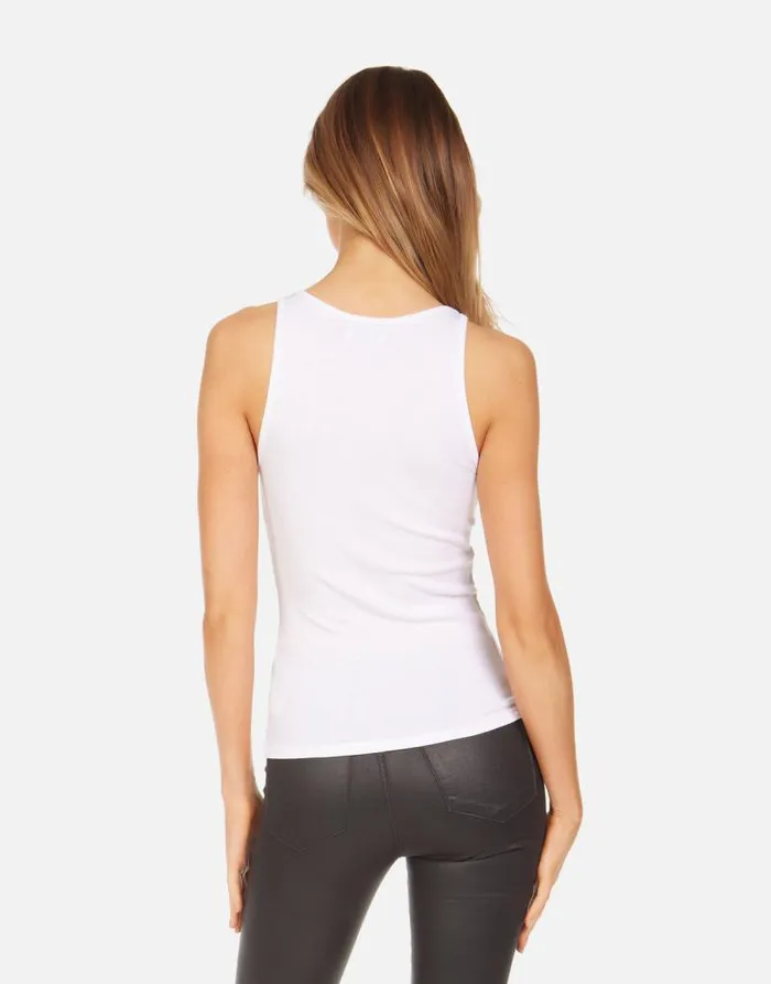 Esmerelda AKA Blondie White Women Lauren Moshi Tanks