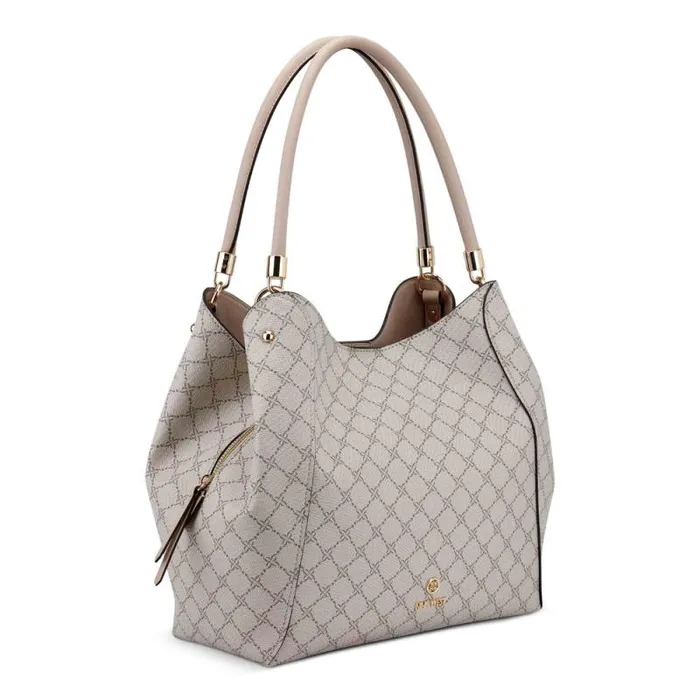 Etta Jet Set Carryall Mushroom Logo Marble Women Nine West Satchels and Shoulder Bags Etta Jet Set Carryall Mushroom Logo Marble Women Nine West Satchels and Shoulder Bags