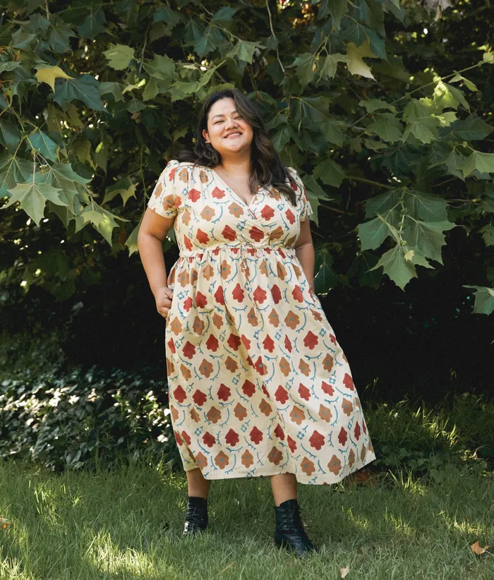 Extended Sizing Women Christy Dawn The Dawn Dress Extended Oak Leaf