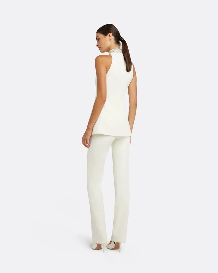 Eydie Ivory Top Ivory Tops Safiyaa Women