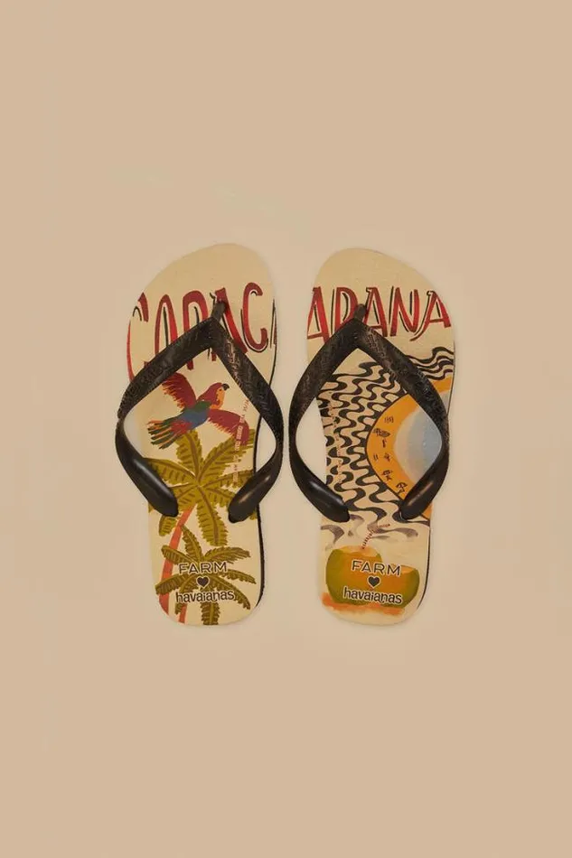 Farm Copacabana Havaianas Sandals Women FARM Rio Sandals Farm Copacabana Havaianas Sandals Women FARM Rio Sandals