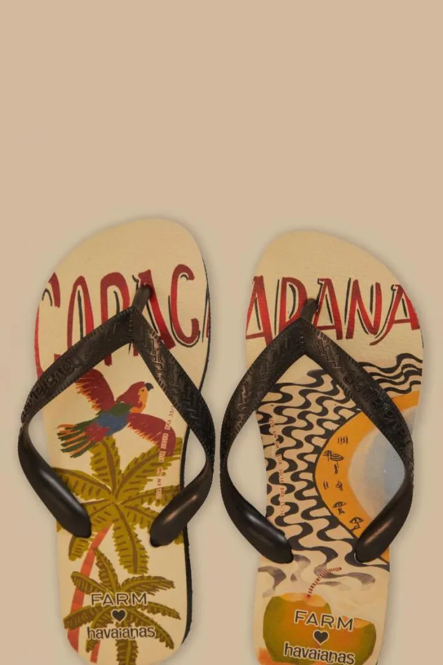 Farm Copacabana Havaianas Sandals Women FARM Rio Sandals Farm Copacabana Havaianas Sandals Women FARM Rio Sandals