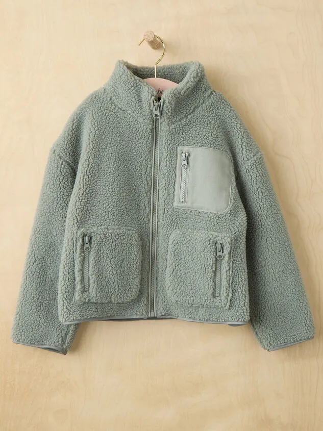 Felix Sherpa Jacket By Rylee Cru Laurelgreen Boy Altar039d State Tops
