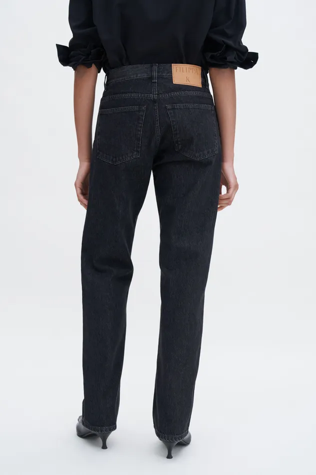 filippak Boyfriend Jeans Black Wash Women Jeans filippak Boyfriend Jeans Black Wash Women Jeans