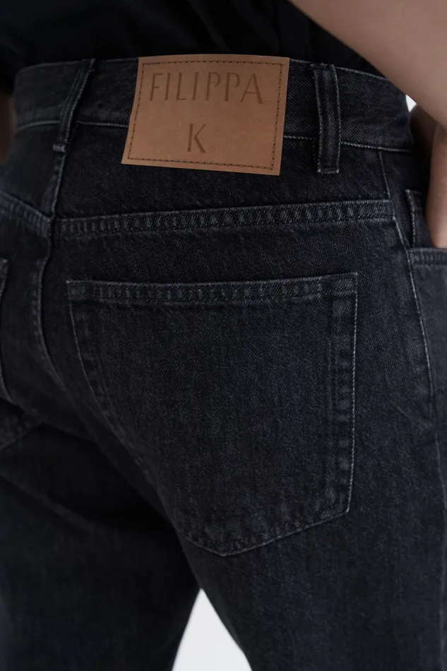 filippak Boyfriend Jeans Black Wash Women Jeans filippak Boyfriend Jeans Black Wash Women Jeans