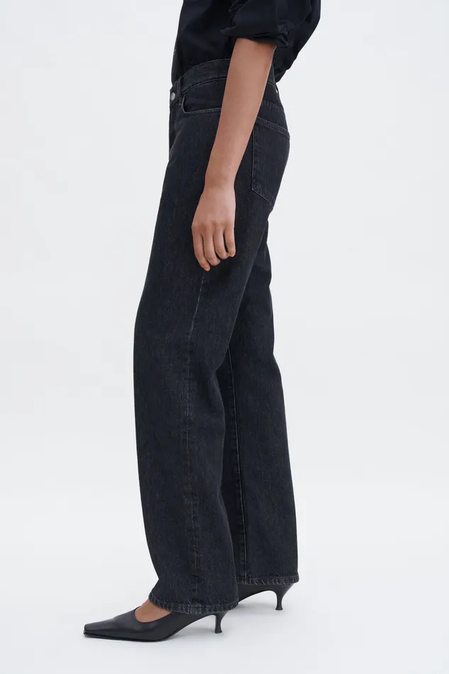 filippak Boyfriend Jeans Black Wash Women Jeans filippak Boyfriend Jeans Black Wash Women Jeans