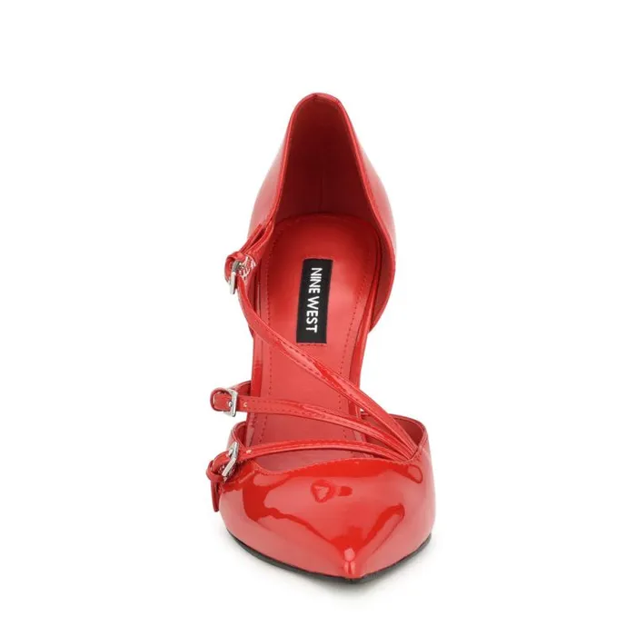 Filma Pointy Toe Pumps Red Women Nine West Heels Filma Pointy Toe Pumps Red Women Nine West Heels