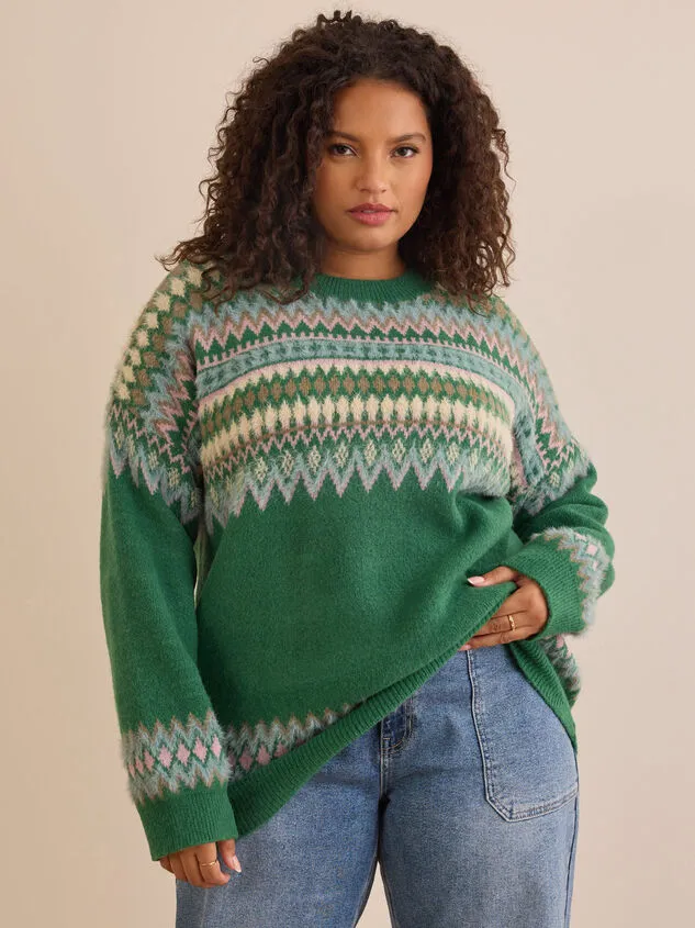 Finley Oversized Wool Sweater Greencombo Women Altar039d State Sweaters Cardigans