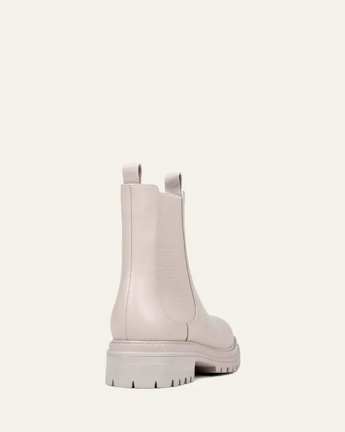 FLAT BOOTS Women jomercer Bloom flat ankle boots bone leather FLAT BOOTS Women jomercer Bloom flat ankle boots bone leather