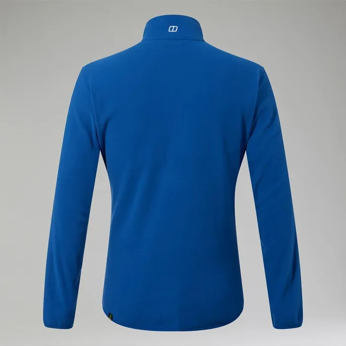 Fleece Men Berghaus Aslam Micro Half Zip Fleece 8211 BlueDark Blue