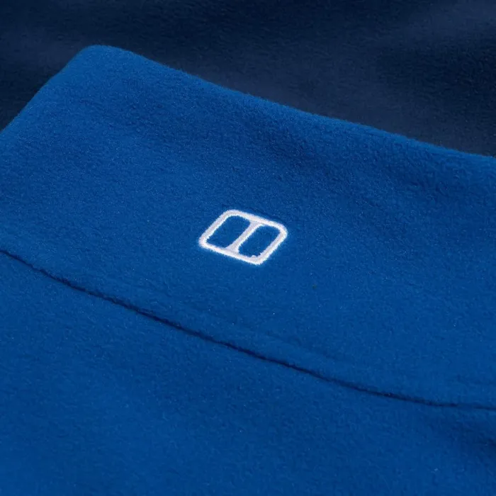 Fleece Men Berghaus Aslam Micro Half Zip Fleece 8211 BlueDark Blue
