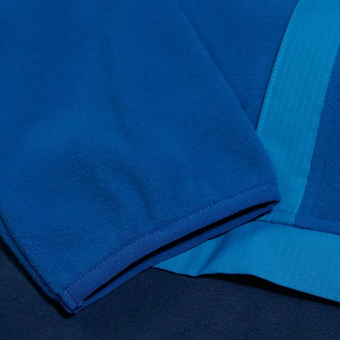 Fleece Men Berghaus Aslam Micro Half Zip Fleece 8211 BlueDark Blue