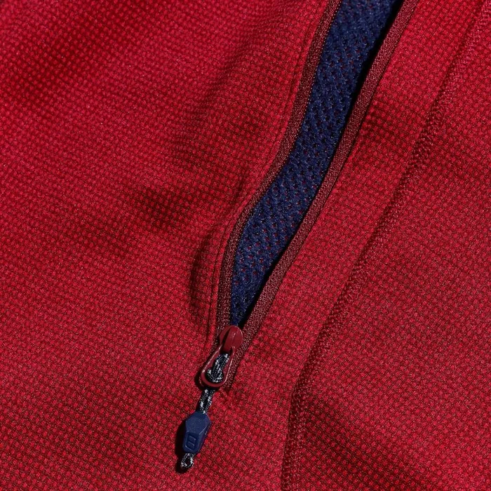Fleece Men Berghaus Pravitale MTN 20 Hooded Jacket 8211 Dark RedRed