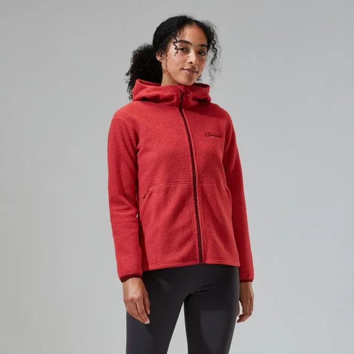 Fleece Women Berghaus Angram Fleece Jacket 8211 Red
