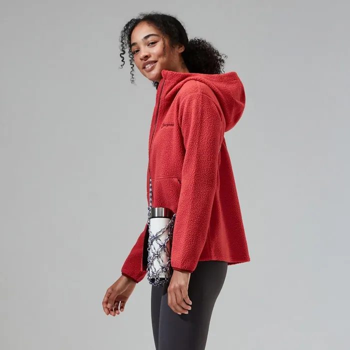 Fleece Women Berghaus Angram Fleece Jacket 8211 Red
