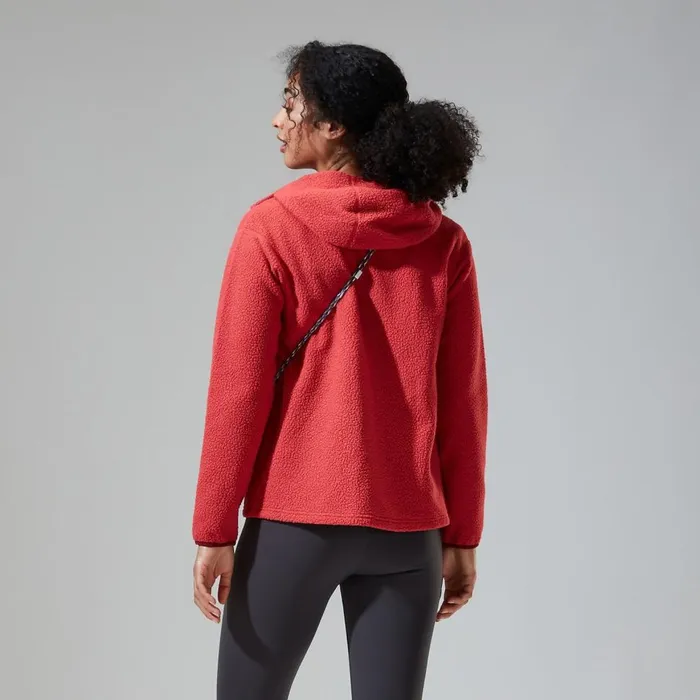 Fleece Women Berghaus Angram Fleece Jacket 8211 Red