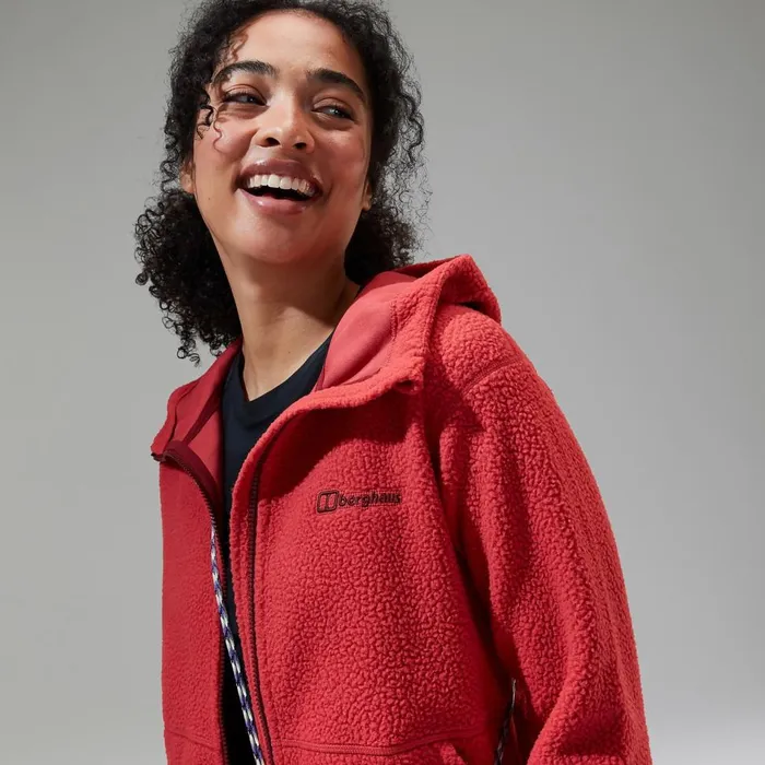 Fleece Women Berghaus Angram Fleece Jacket 8211 Red