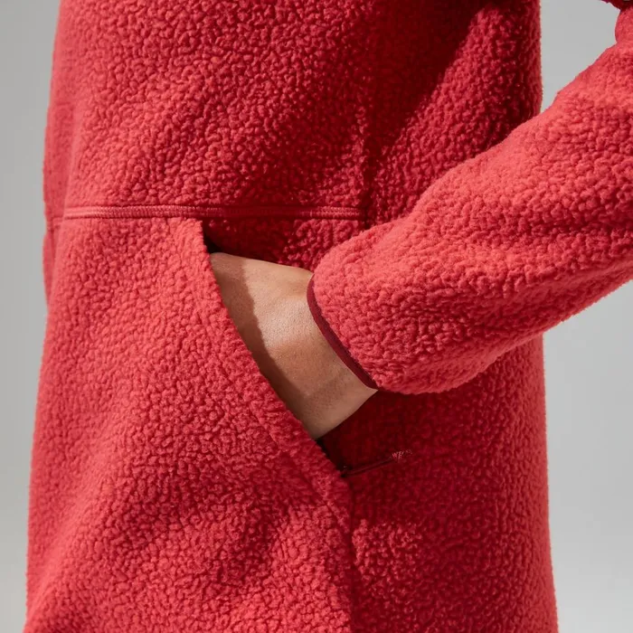 Fleece Women Berghaus Angram Fleece Jacket 8211 Red