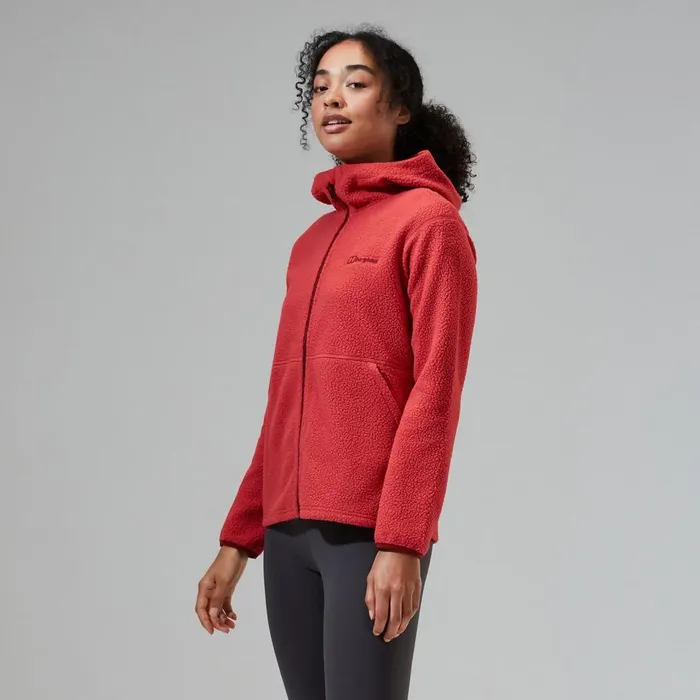 Fleece Women Berghaus Angram Fleece Jacket 8211 Red