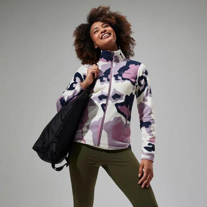 Fleece Women Berghaus Navala Fleece 8211 NaturalPurple