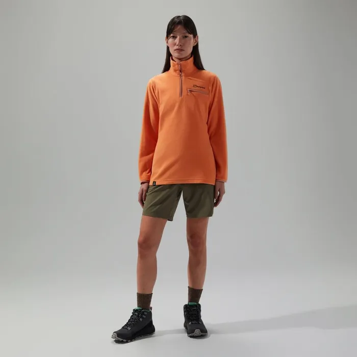 Fleece Women Berghaus Prism 20 Micro Half Zip Polartec Fleece Orange Fleece Women Berghaus Prism 20 Micro Half Zip Polartec Fleece Orange