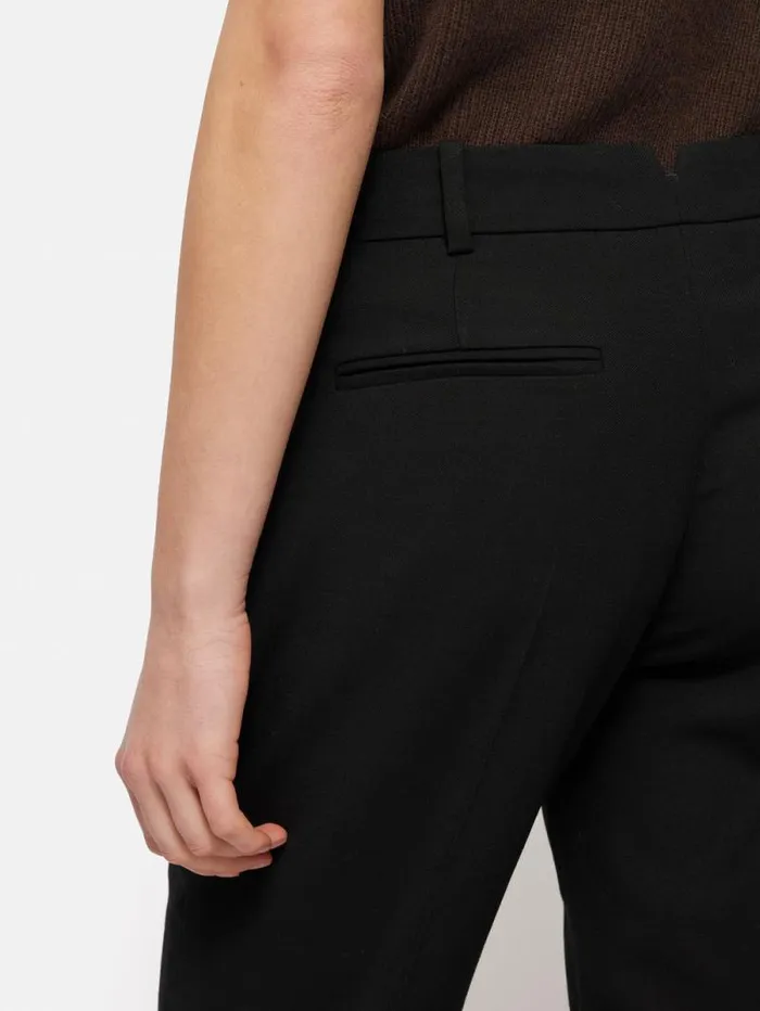 Fluid Twill Palmer Trouser Black Women Jigsaw Trousers