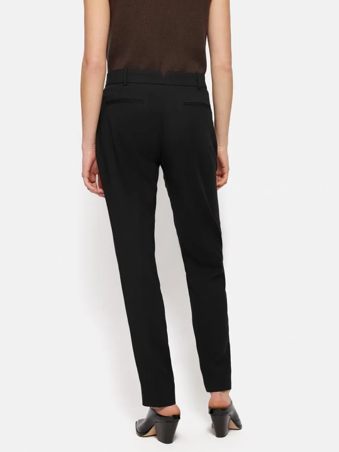 Fluid Twill Palmer Trouser Black Women Jigsaw Trousers