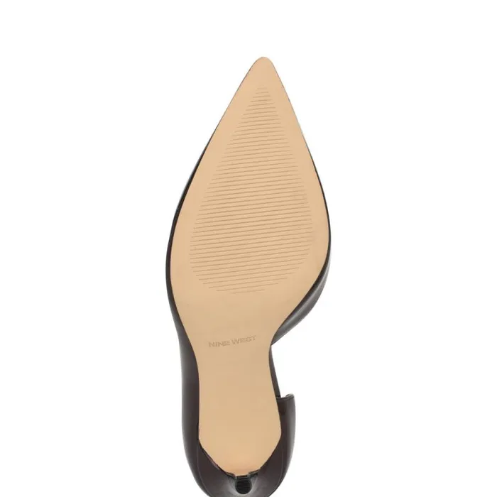 Folowe D039Orsay Pointy Toe Pumps Dark Red Patent Women Nine West Heels Folowe D039Orsay Pointy Toe Pumps Dark Red Patent Women Nine West Heels