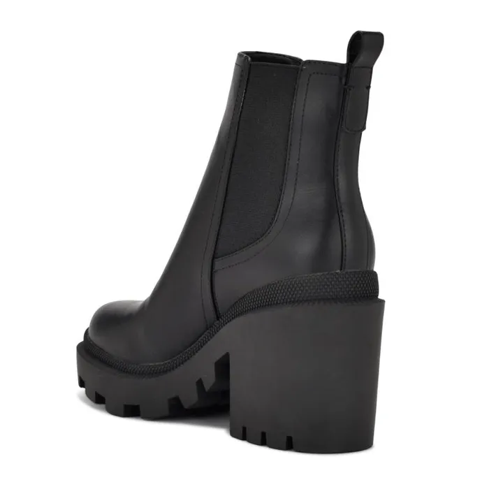 Forme Chelsea Lug Sole Booties Black Women Nine West Boots and Booties Forme Chelsea Lug Sole Booties Black Women Nine West Boots and Booties