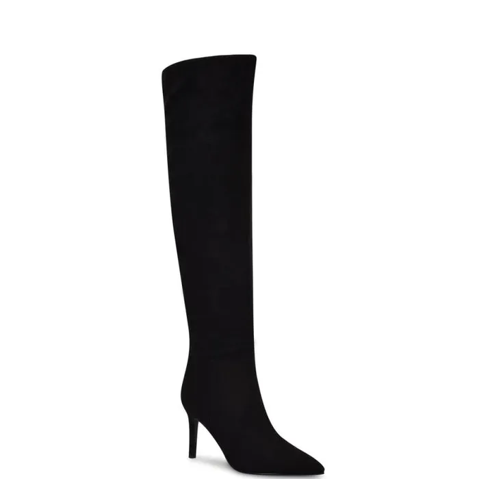Fredy Over The Knee Boots Black Women Nine West Boots and Booties Fredy Over The Knee Boots Black Women Nine West Boots and Booties