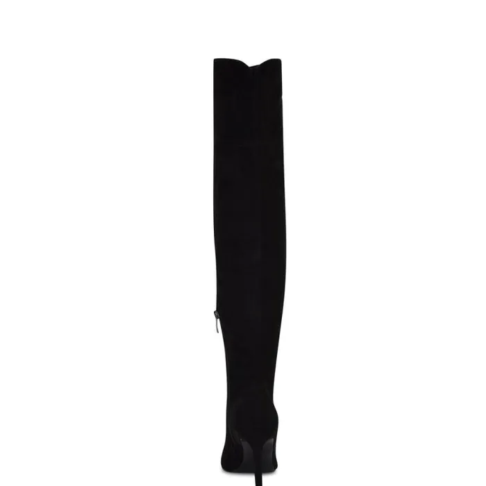 Fredy Over The Knee Boots Black Women Nine West Boots and Booties Fredy Over The Knee Boots Black Women Nine West Boots and Booties