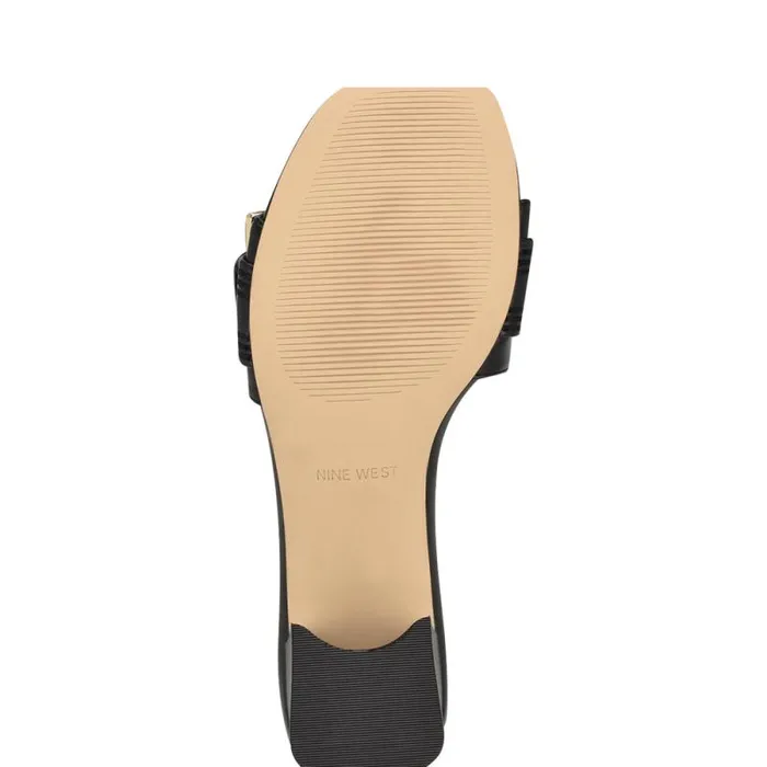 Garta Buckle Slide Sandals Black Women Nine West Sandals Garta Buckle Slide Sandals Black Women Nine West Sandals