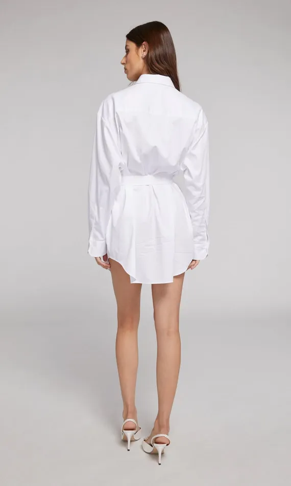 Generation Love Clothing Dresses Elianna Crystal Shirt Dress White 8211 Women