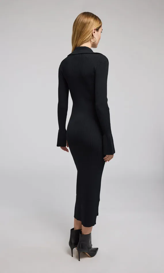 Generation Love Clothing Dresses Saylor Rib Dress Black 8211 Women