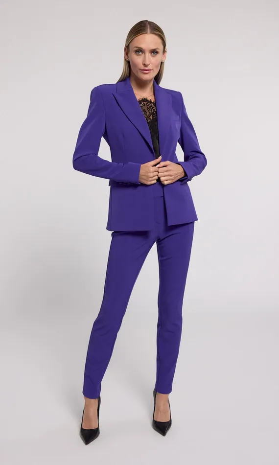 Generation Love Clothing Pants Alexandra Crepe Pants Power Purple 8211 Women
