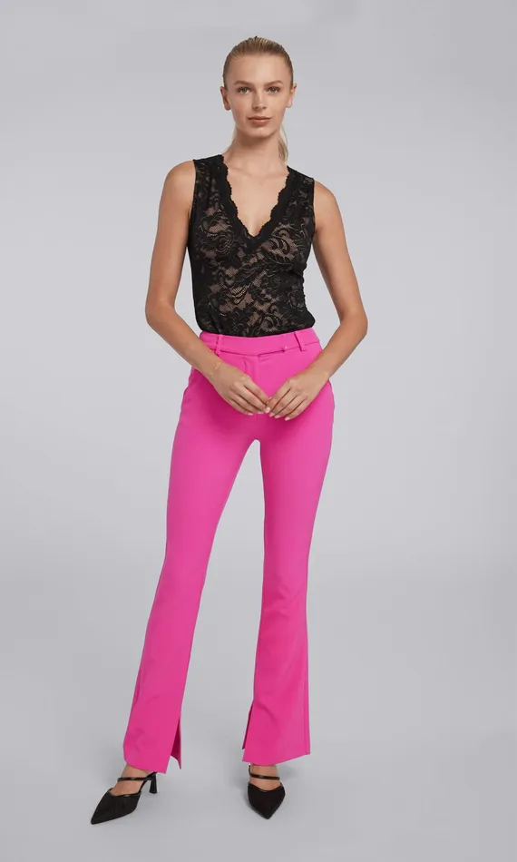 Generation Love Clothing Pants Cady Crepe Pants Magenta 8211 Women