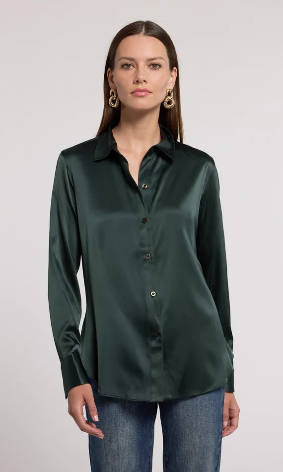 Generation Love Clothing Tops Marcello Blouse Forest 8211 Women