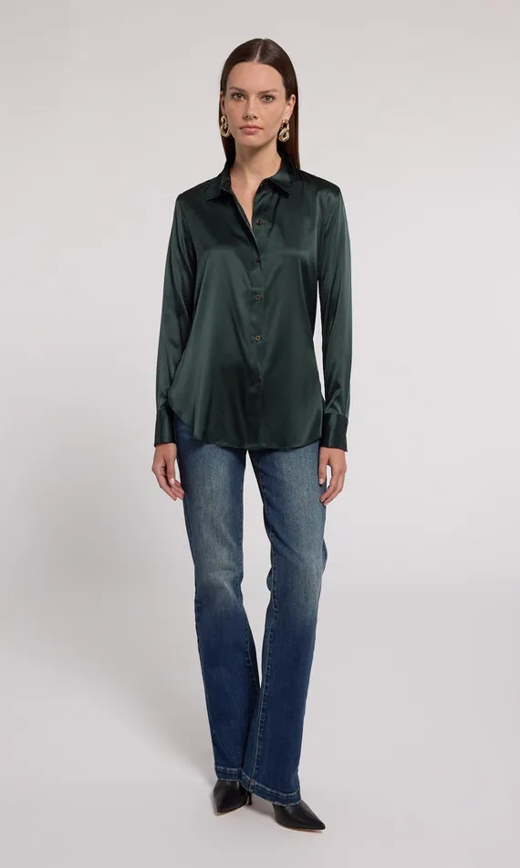 Generation Love Clothing Tops Marcello Blouse Forest 8211 Women