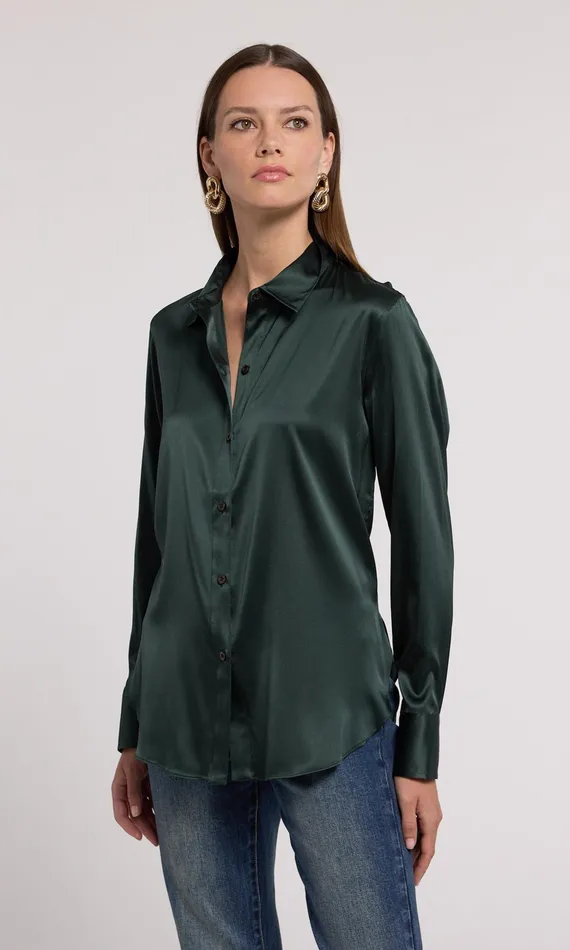 Generation Love Clothing Tops Marcello Blouse Forest 8211 Women