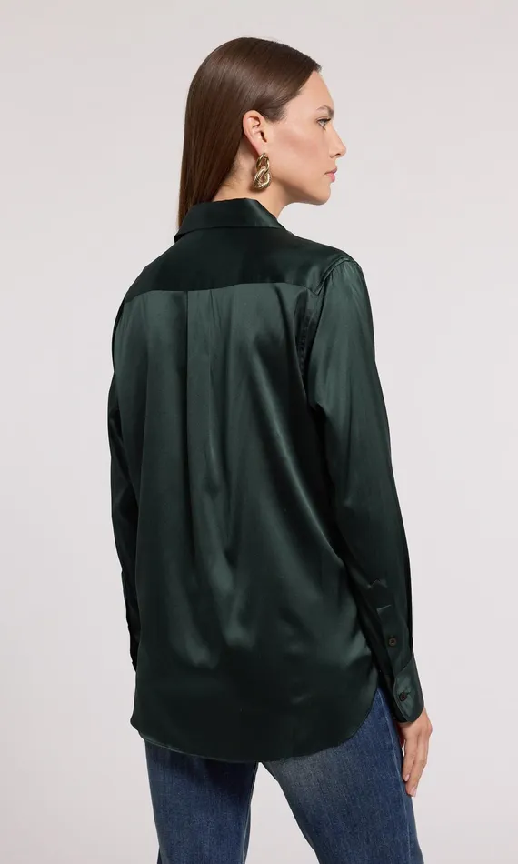 Generation Love Clothing Tops Marcello Blouse Forest 8211 Women