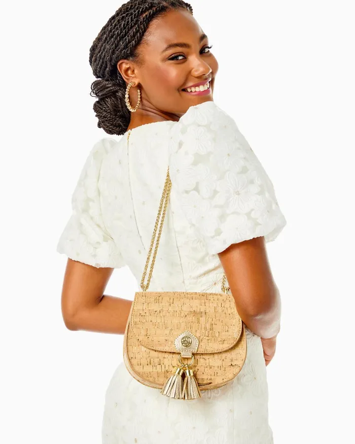Gifts For Mom Home and GiftsWomen Lilly Pulitzer Sirena Crossbody Bag Natural