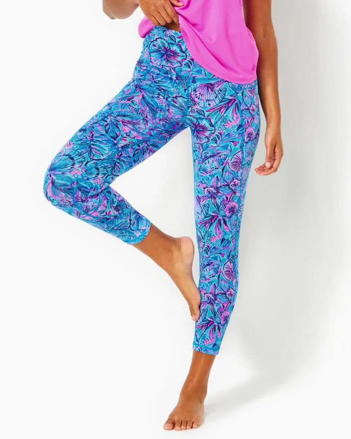 Gifts For Mom Home and GiftsWomen Lilly Pulitzer UPF 50 Luxletic 24034 South Beach High Rise Midi Legging Breakwater Blue Shells N Bells Gifts For Mom Home and GiftsWomen Lilly Pulitzer UPF 50 Luxletic 24034 South Beach High Rise Midi Legging Breakwater Blue Shells N Bells
