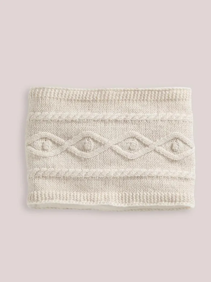 Girls Accessories Cyrillus Rws Wool Snood Craie